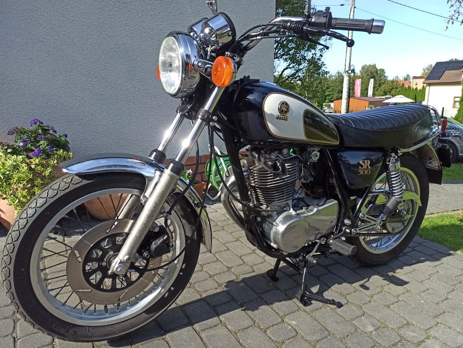 Yamaha SR500 model 48T, rocznik 1984, piękny stan, rezerwacja do niedz