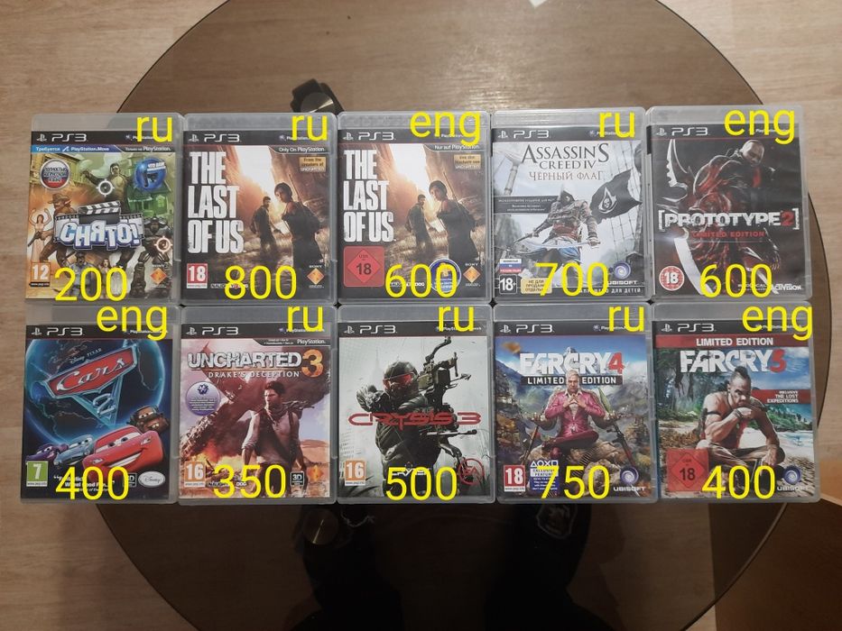 PS3 Playstation3 игры