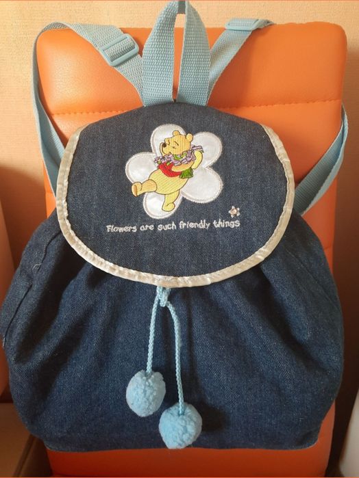 Джинсовий дитячий рюкзачок від Disney.