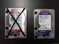Discos HDD internos Western Digital Red/Purple de 4TB 3,5" SATA 6Gb/s