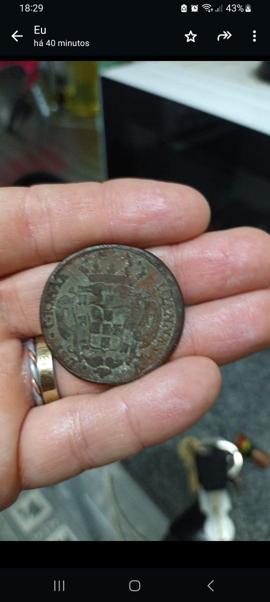 Vendo moeda de 1736 repoblica portuguesa