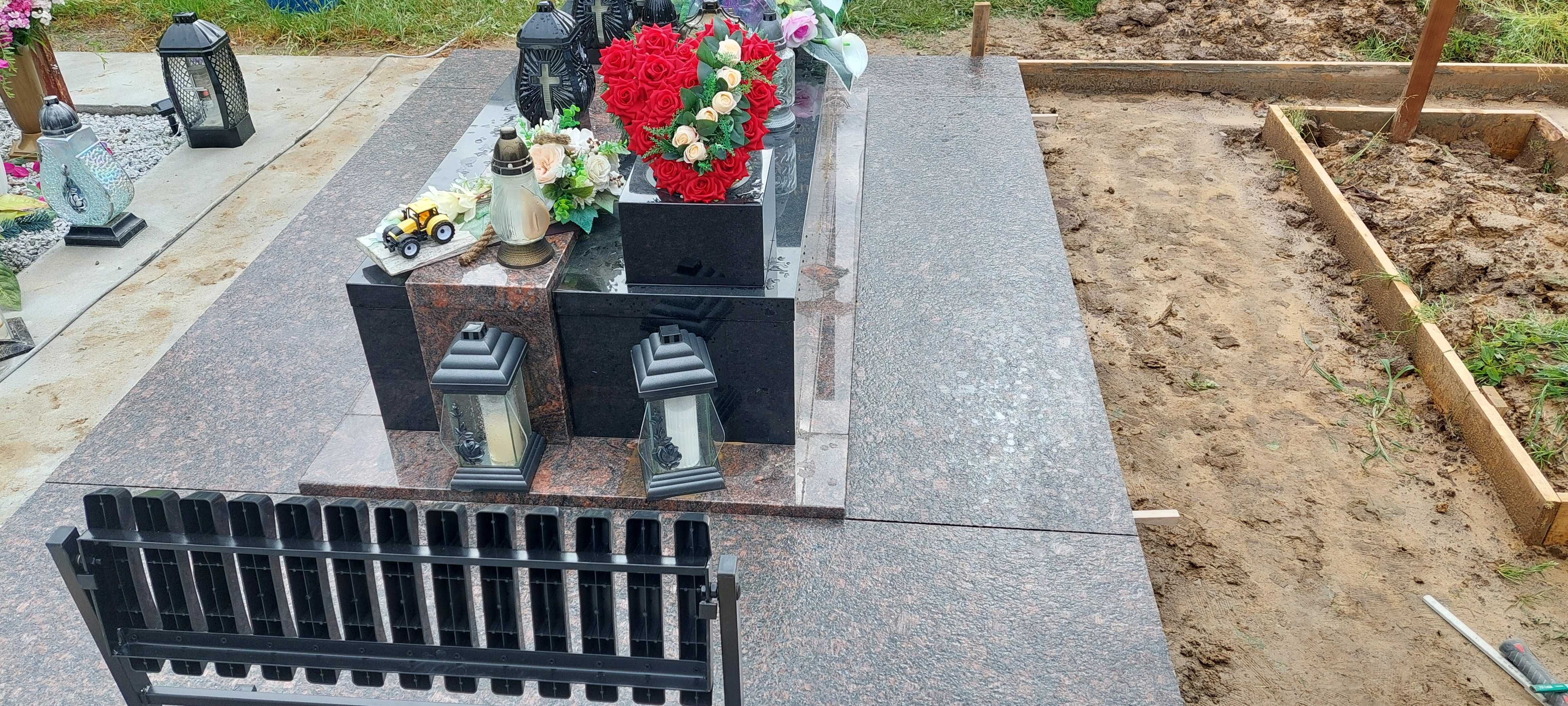 Nagrobek granitowy