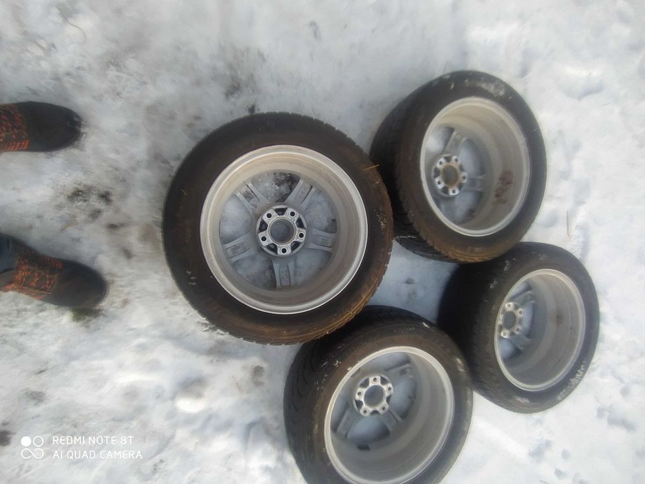Koła felgi aluminiowe BMW 16 cali 5×120 r16 opony 205/55 r16