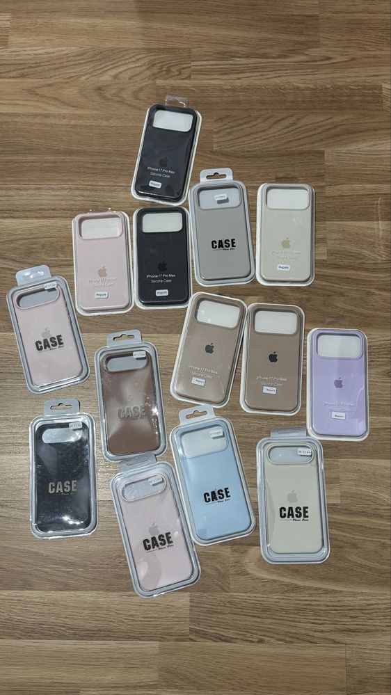 Capas iPhone MagSafe 17 Pro Max, Pro e Air