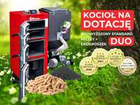 Piec, kocioł C.O. Ekopel 10 kW DUO na PELLET + ekogroszek 5 KLASA