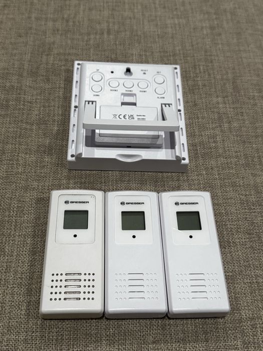 Termômetro de estação meteológica +3 sensores BRESSER