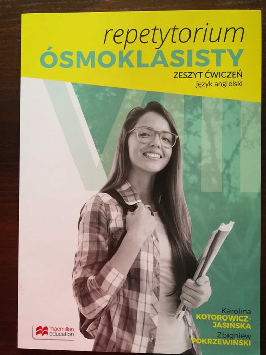 repetytorium ósmoklasisty zeszyt ćwiczeń macmillan edu / jak nowe