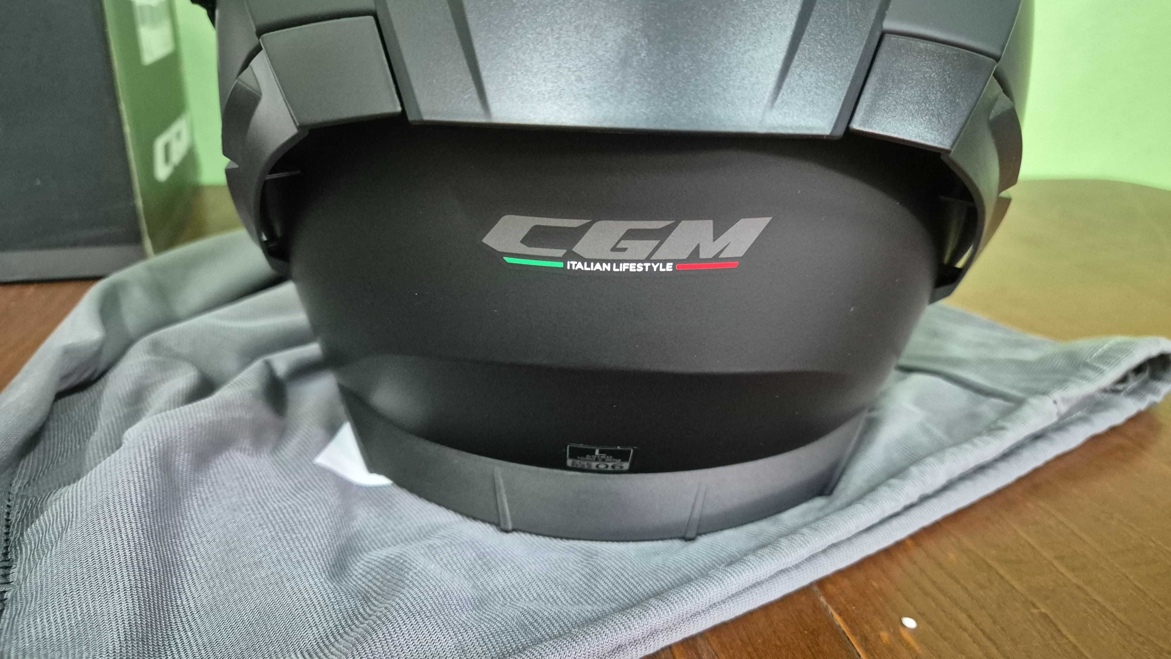 Kask motocyklowy z pełną twarzą CGM 311A Blast Mono roz. L