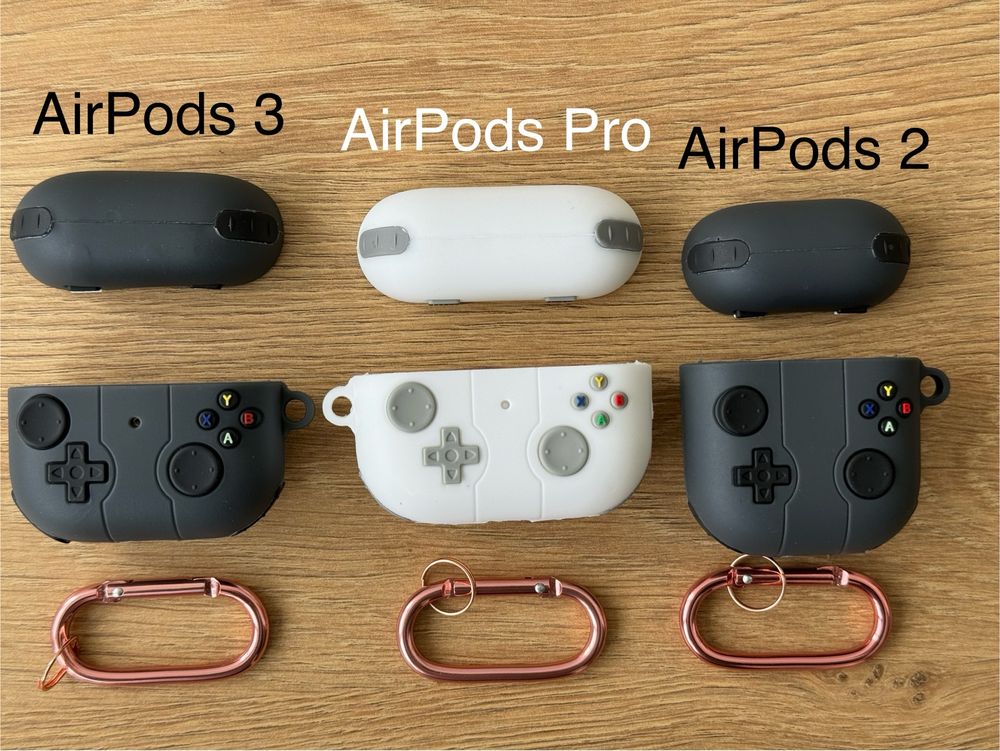 Чохол силіконовий джойстик "Gamepad" для AirPods 1 2 3 Pro