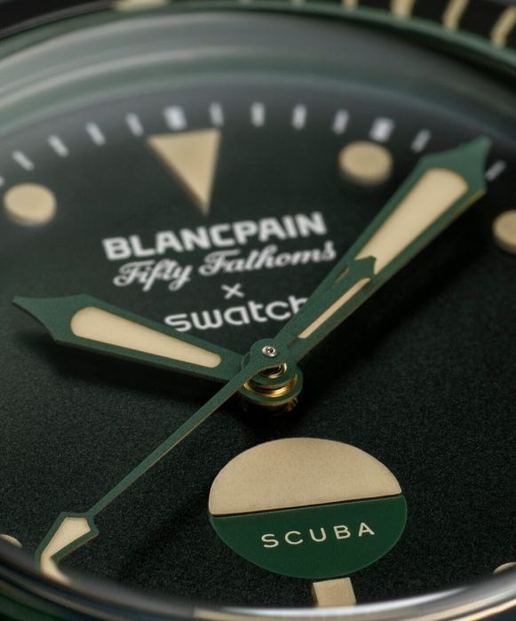Swatch x Blancpain Green Abyss