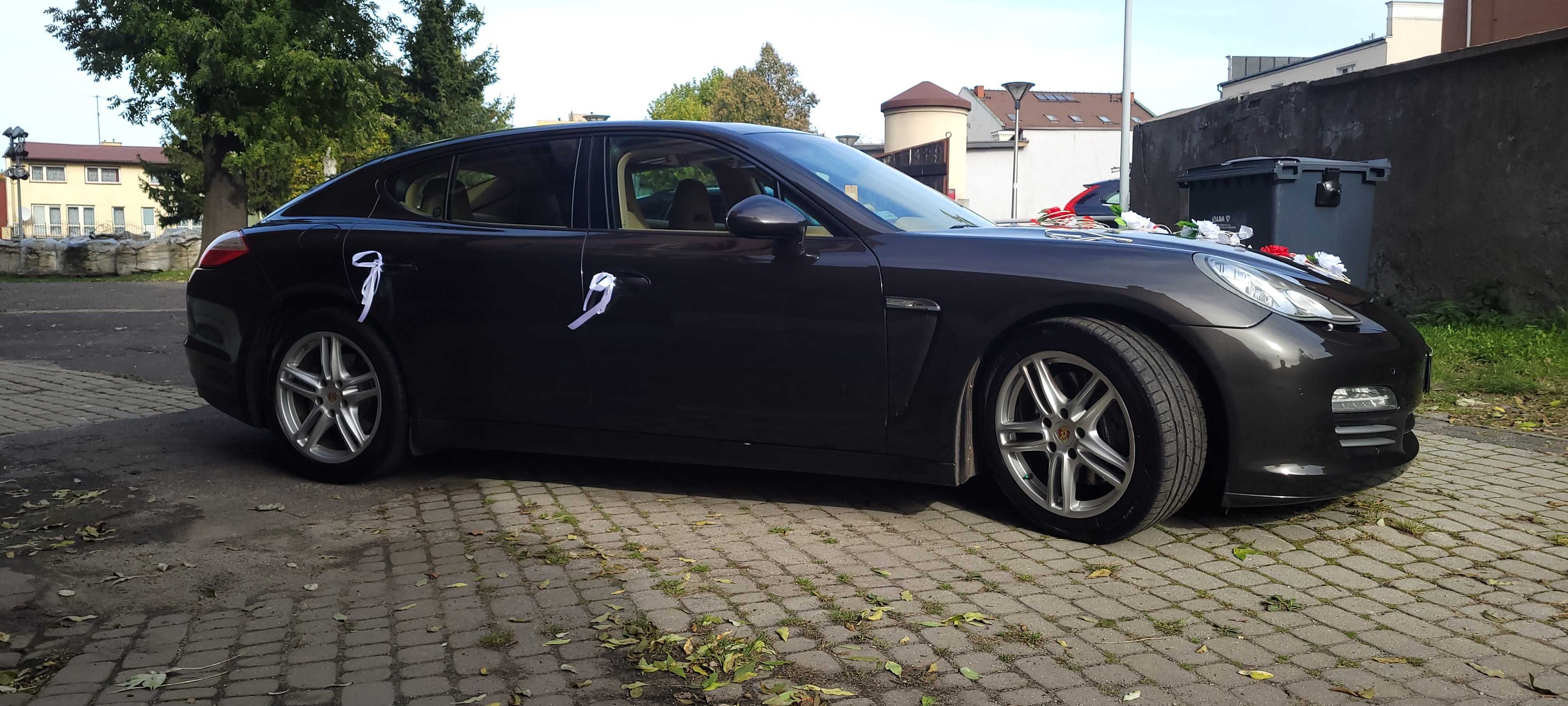 Samochód, auto do ślubu Porsche Panamera