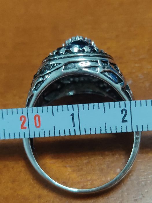 Anel Saphyrus Vintage