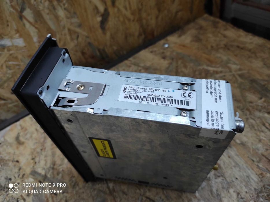 Audi a4 b6 B7 radio cd z Kodem gwarancja