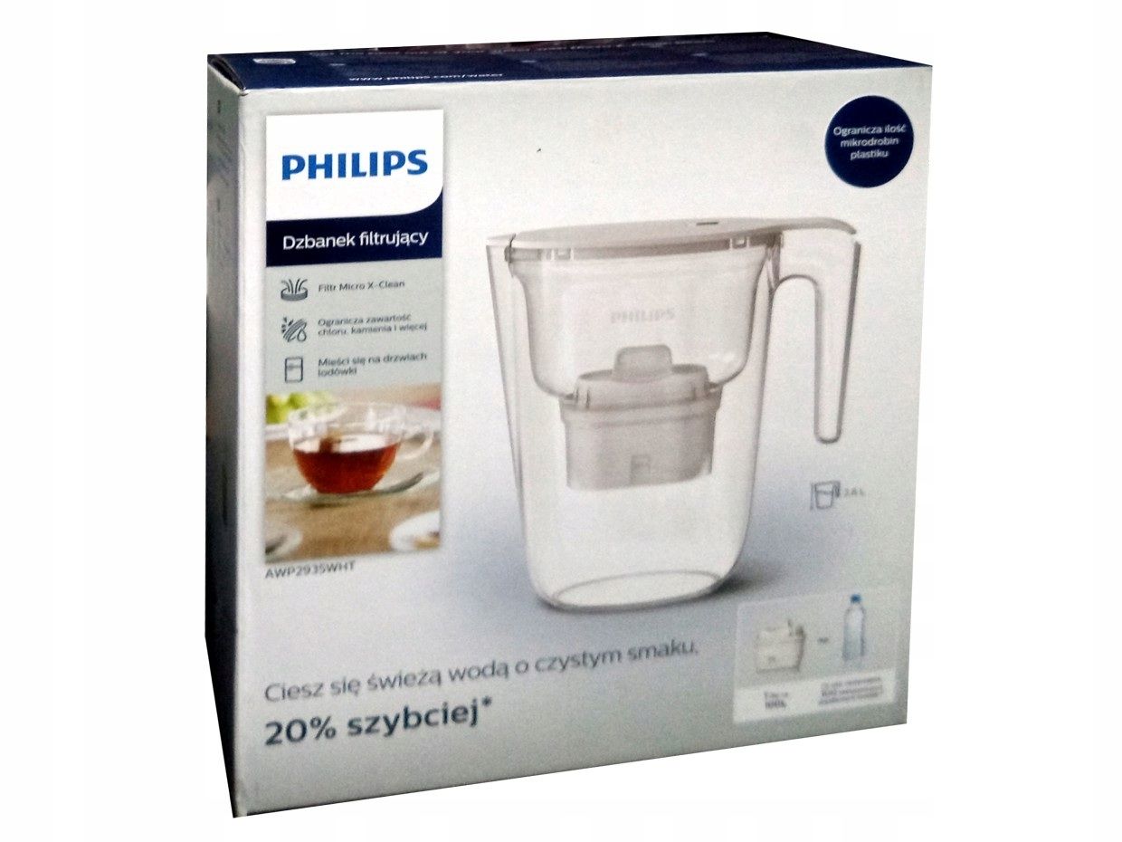 Dzbanek filtrujący Philips 2,6L +Filtr