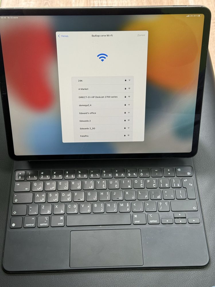 iPad Pro 12.9 (2020) 256gb Wi-Fi/LTE Заблокирован.