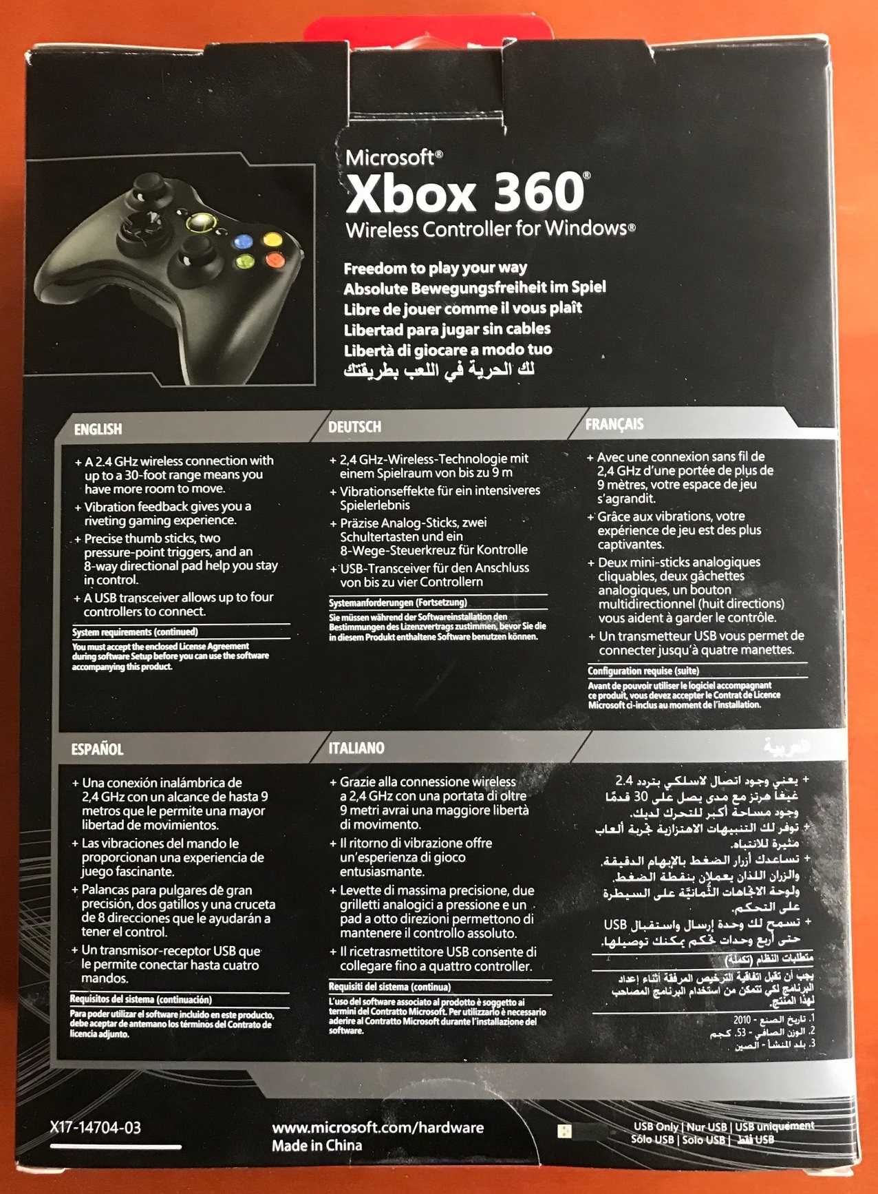 XBOX 360 Pad bezprzewodowy