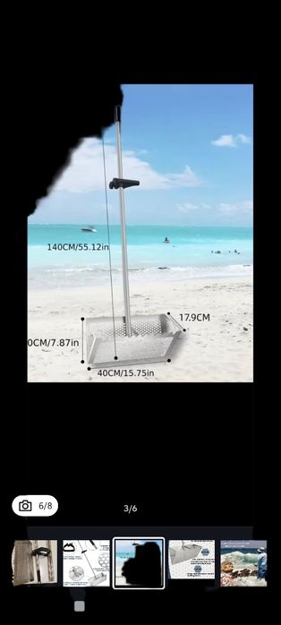 Sandscopp para detetorismo