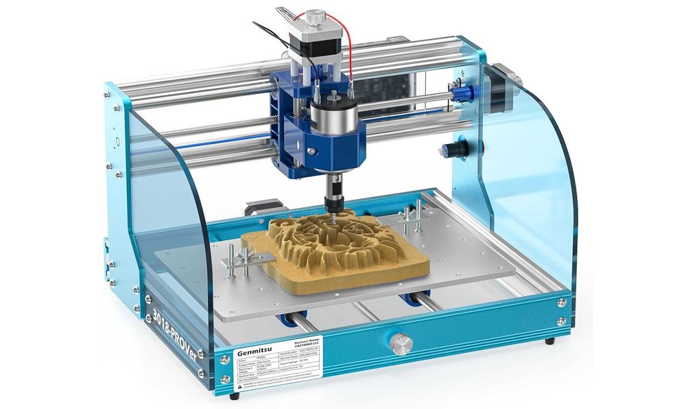 frezarka cnc małe do drewna domowa Grawerka ploter router Genmitsu3018