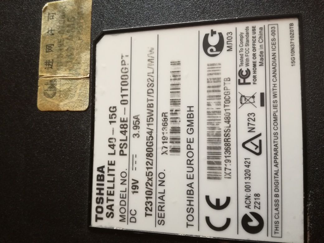 Toshiba Portátil