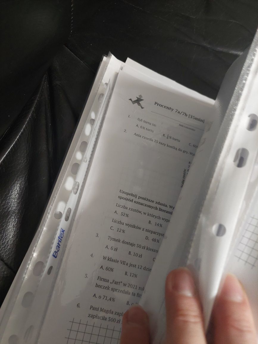 Materiały. Matematyka. Testy