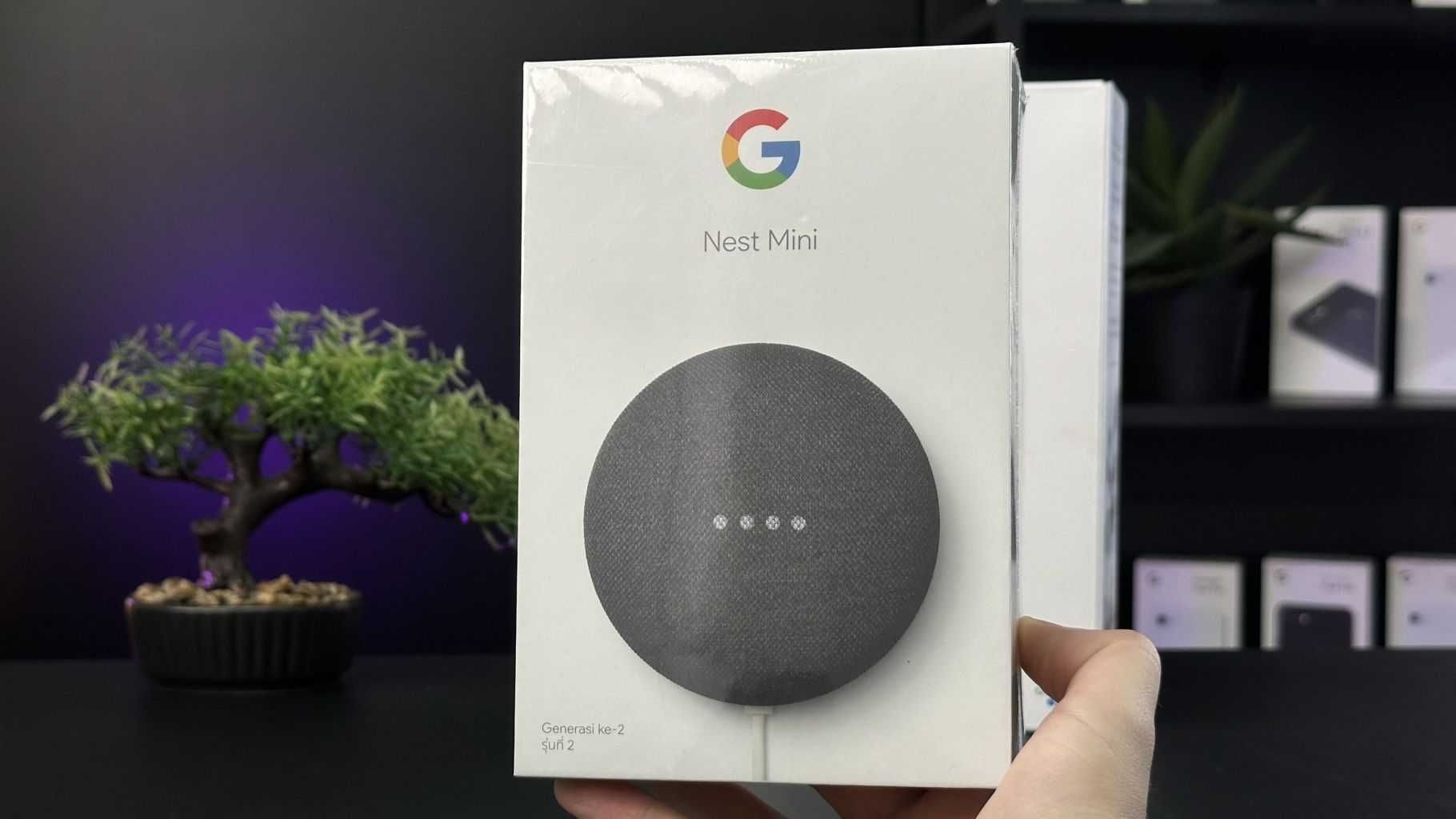 NEW Smart колонка Google Nest Mini (2nd Gen) Charcoal Гарантія