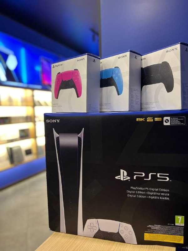 Sony PlayStation 5. PS 5 Blue Ray. PS 5 Digital. Нові з гарантією.