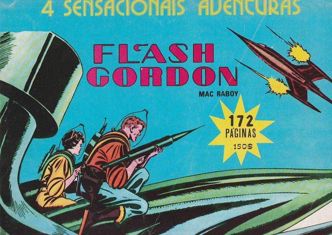 Flash Gordon – 4 sensacionais aventuras-Mac Raboy