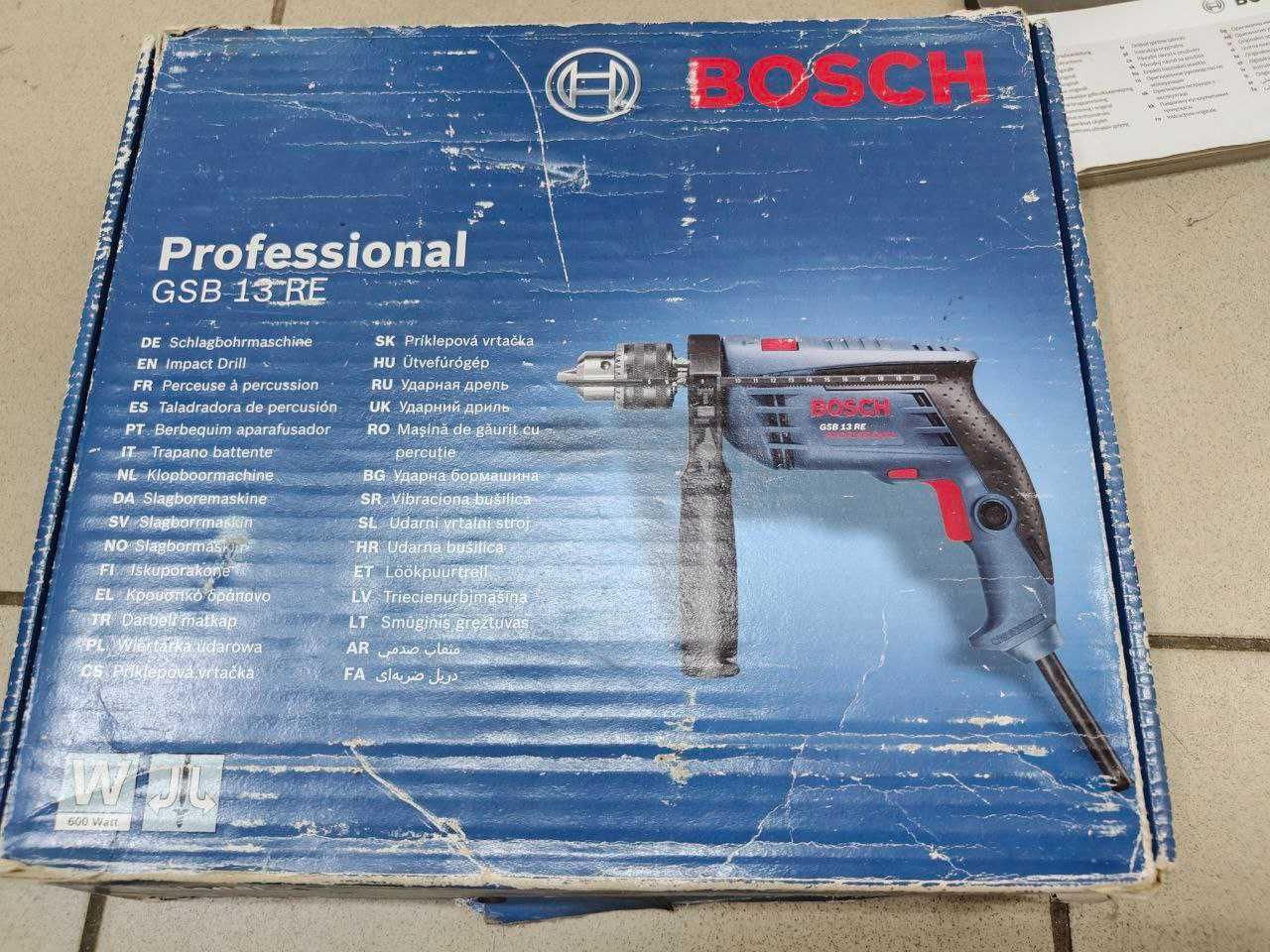 Дрель Bosch GSB 13 RE професійна