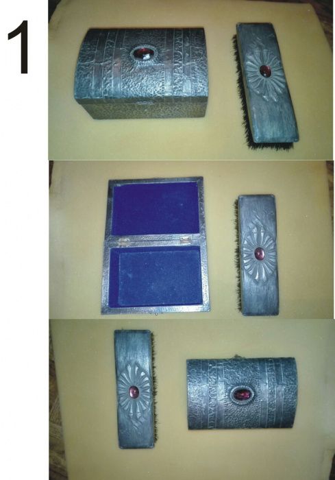 Conjunto de caixas.