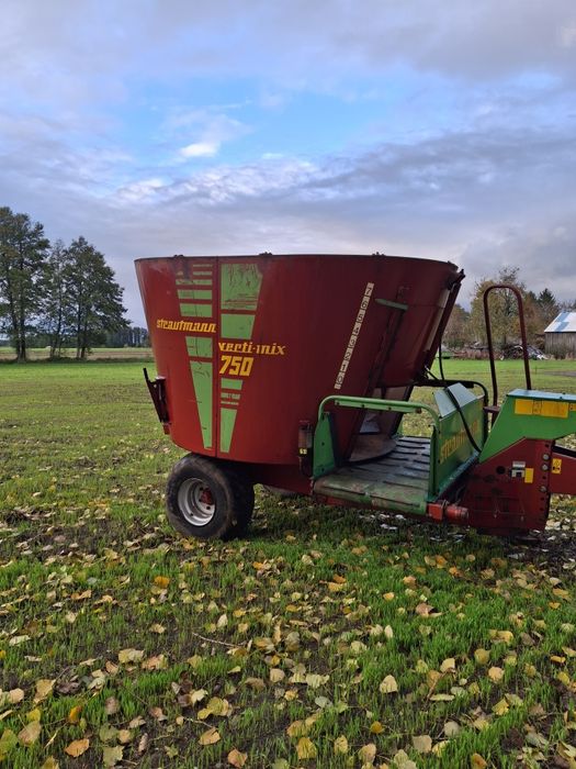 Wóz paszowy paszowóz strautmann 7.50 m3 niski 245cm