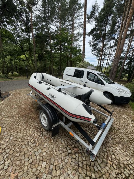 Ponton Kormoran 330 + silnik + akumulatory