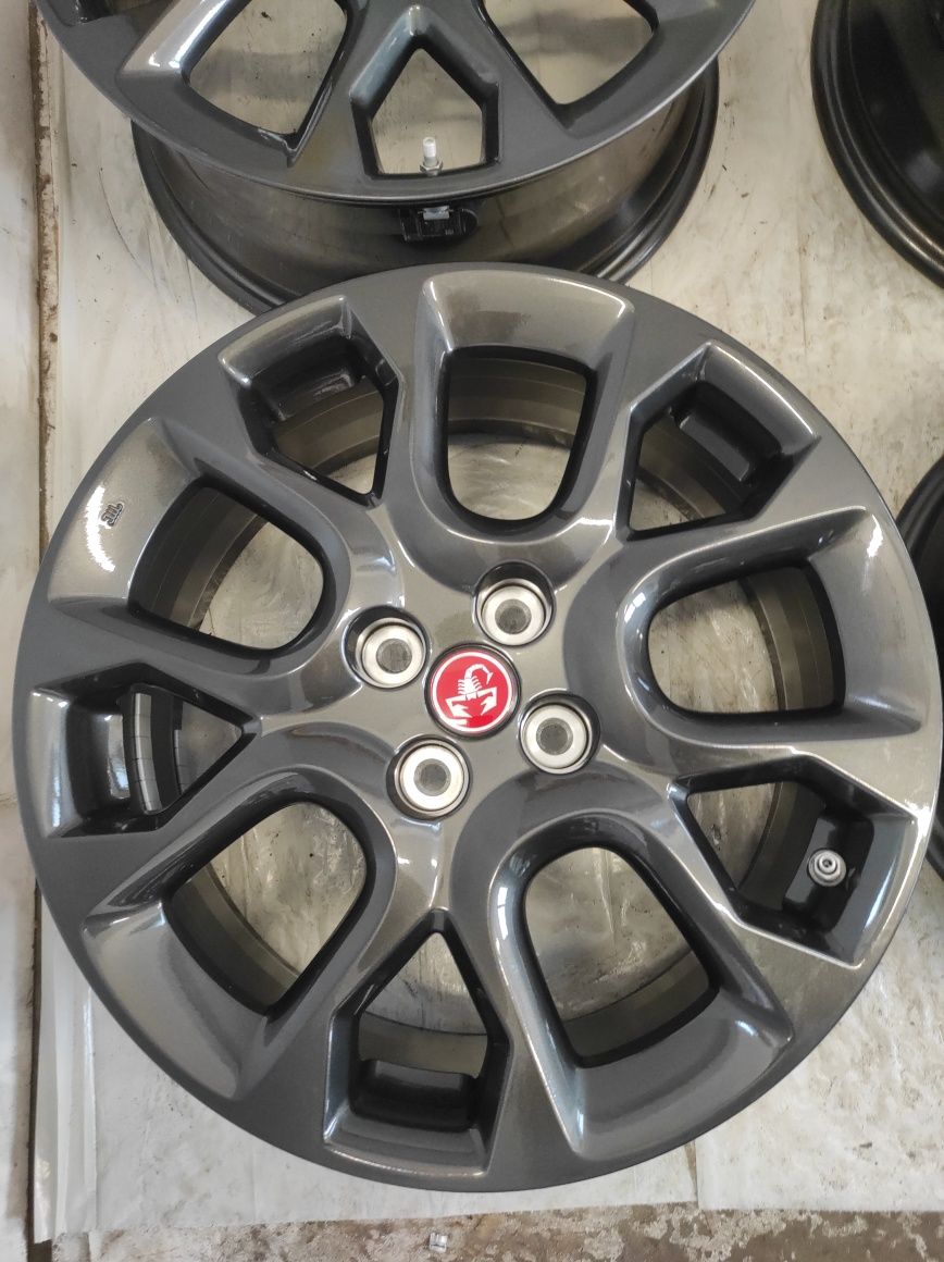 316 Felgi aluminiowe ORYGINAŁ FIAT 500 R 17 ABART 4x100  NOWE