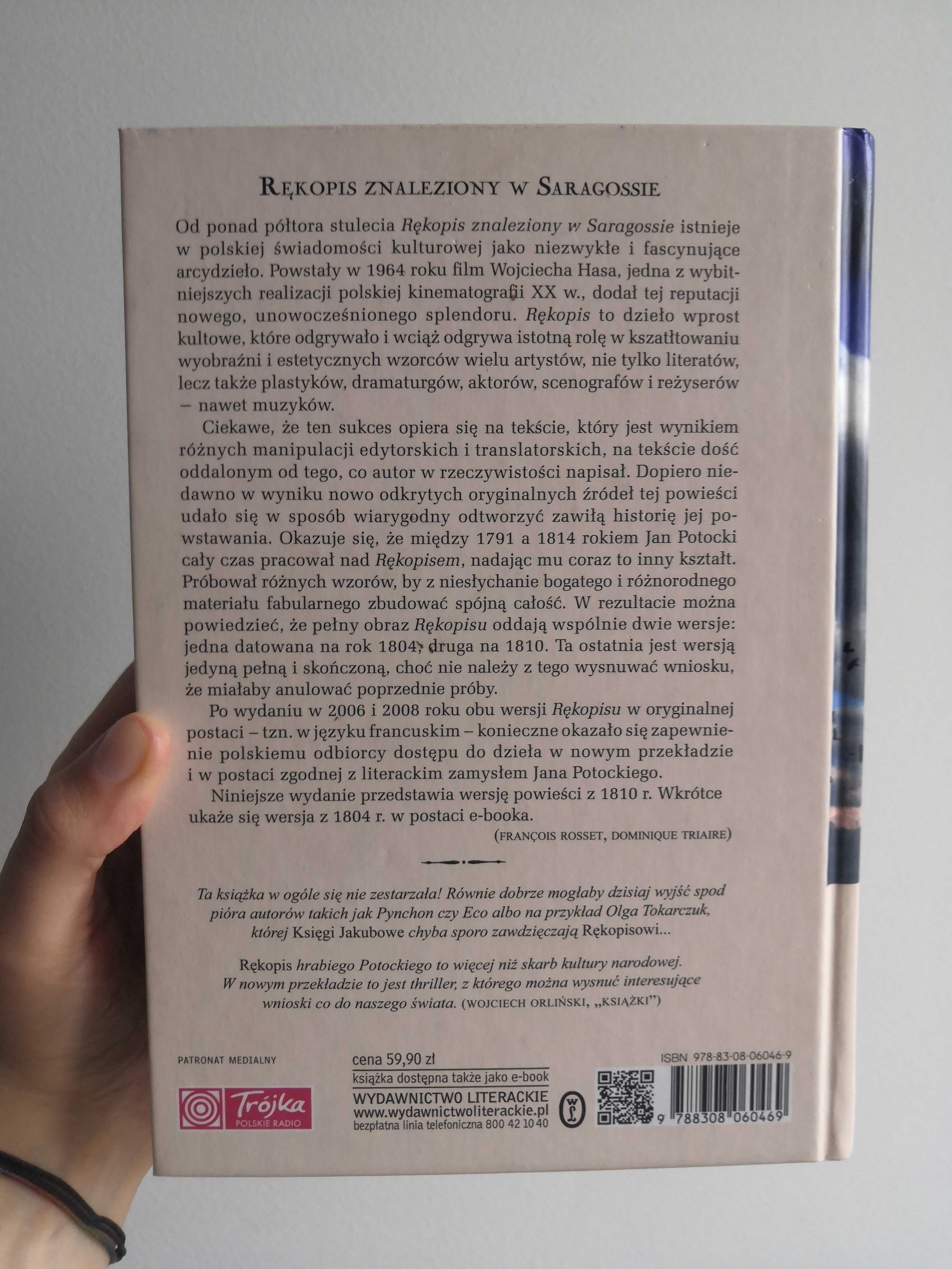 Rękopis znaleziony w Saragossie, Jan Potocki - wyd. 2015, biały kruk