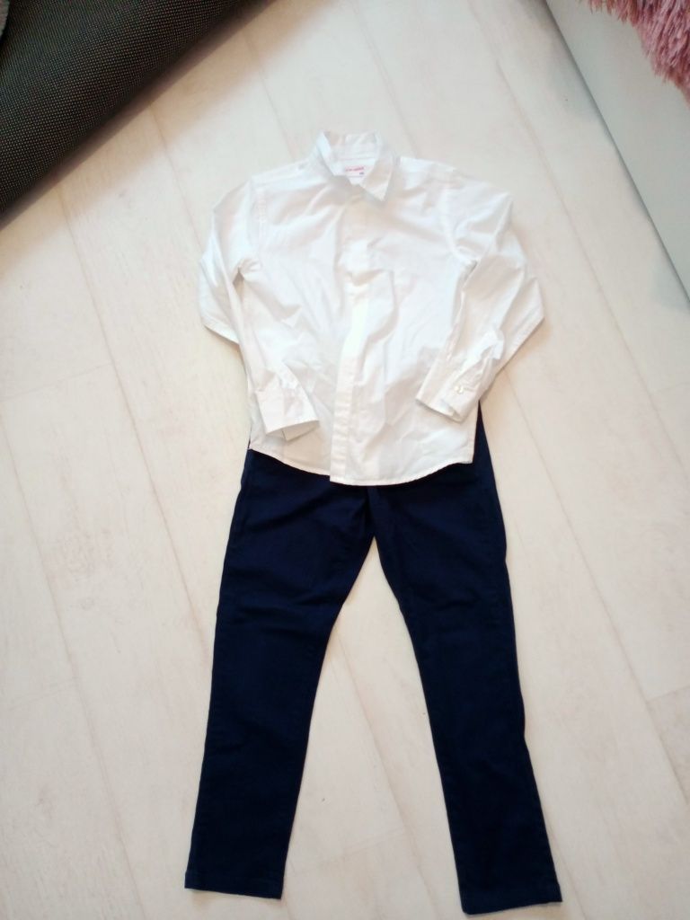 Eleganckie spodnie, chłopiec 140 cm