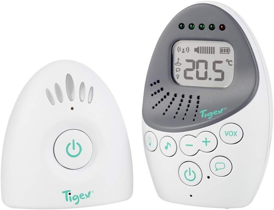 Niania Elektroniczna Tigex Z Trybem Eco, Walkie-Talkie Temperatura