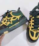 LOUIS VUITTON połączenie luksusu i komfortu Sneaker zielono żółte