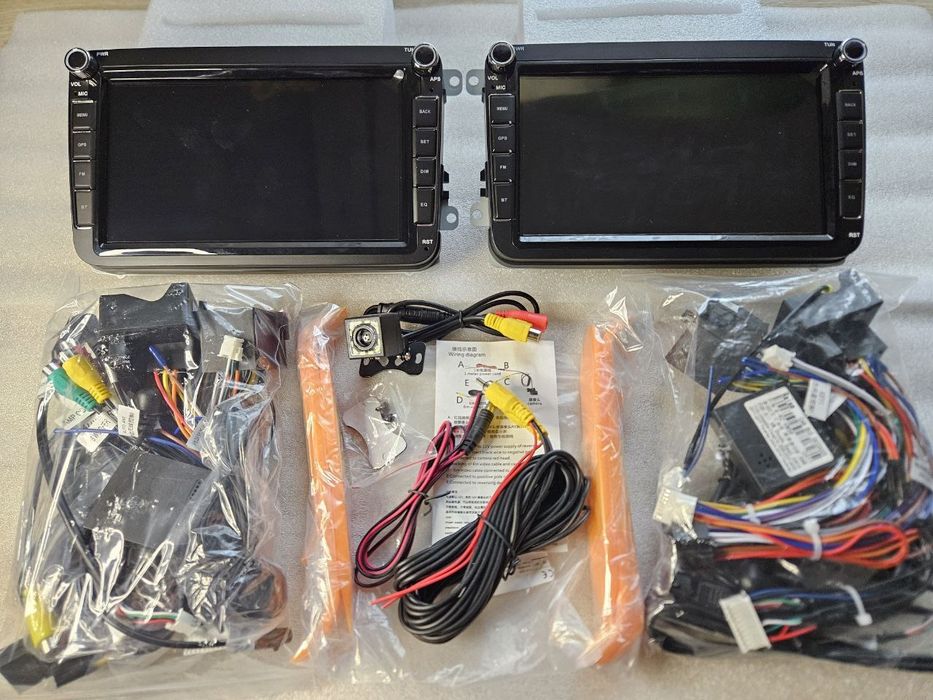 Автомагнітола 4/64 DSP_TDA7851 Volkswagen Skoda Seat Android+Камера