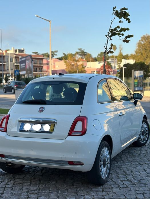 Fiat 500 Lounge 1.2: Teto Panorâmico Multimédia Digital • Bem estimado