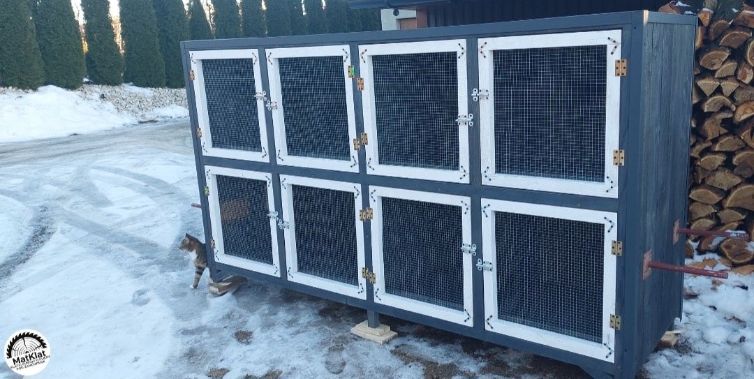 Królikarnie-Klatki dla królików pod zamówienie! Transport