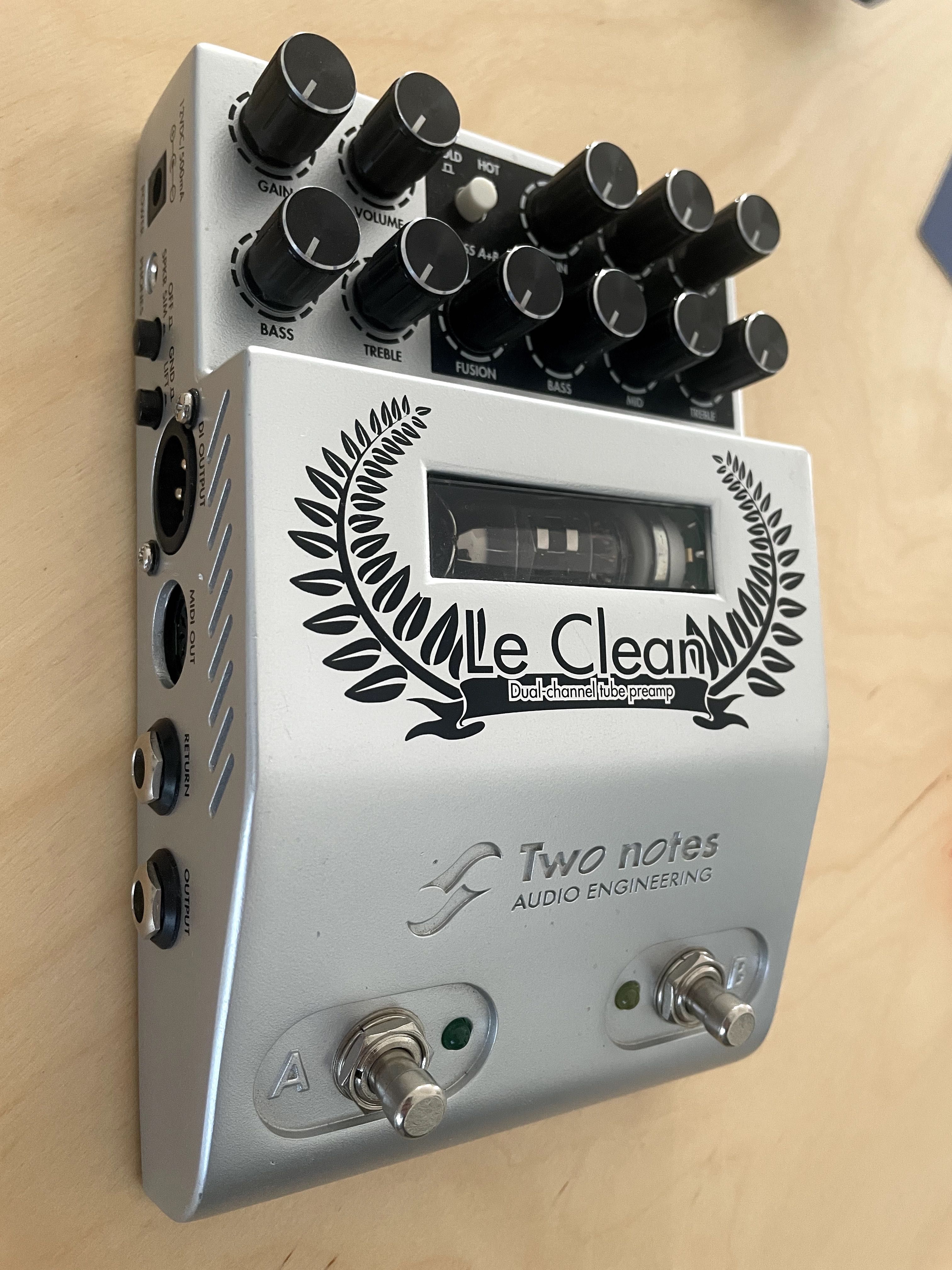 Two Notes Le Clean pre-amplificador de guitarra