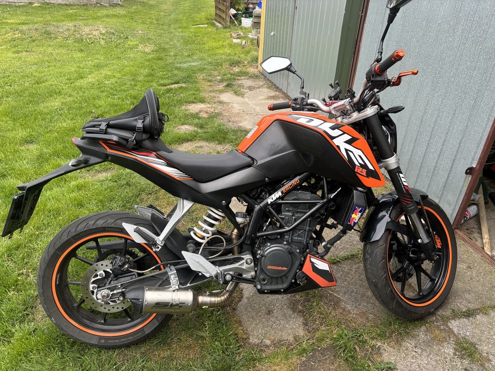 KTM DUKE 125 kategoria B 2011r Wydech Sc project decat zamiana