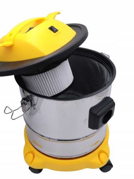 ODKURZACZ PRZEMYSŁOWY Do Popiołu Kominkowy 2200W Separator 20L