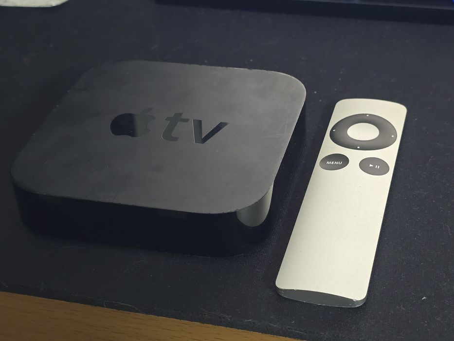 Apple tv a1469 com comando e cabo AC