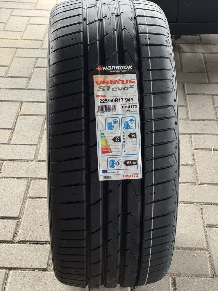 Komplet NOWYCH opon Hankook Ventus 225/50/17