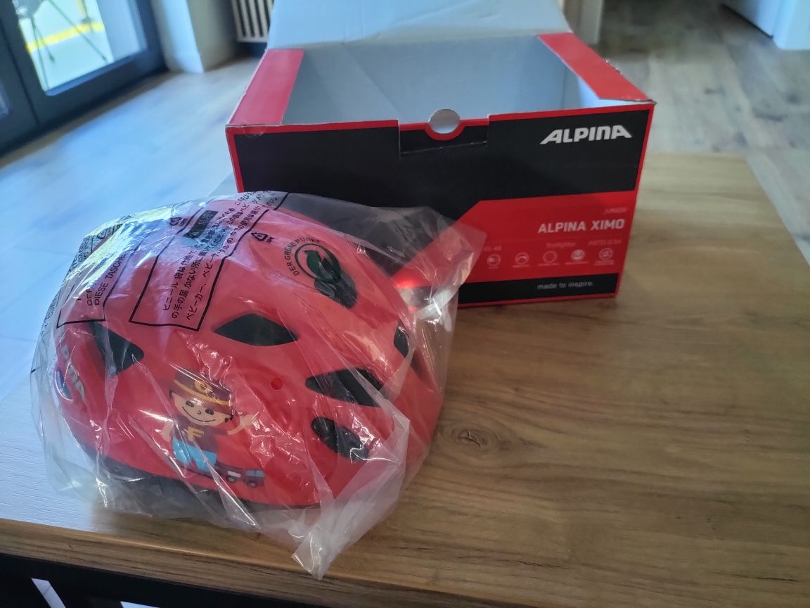 Kask rowerowy Alpina Ximo firefighter 45-49 cm XD1411