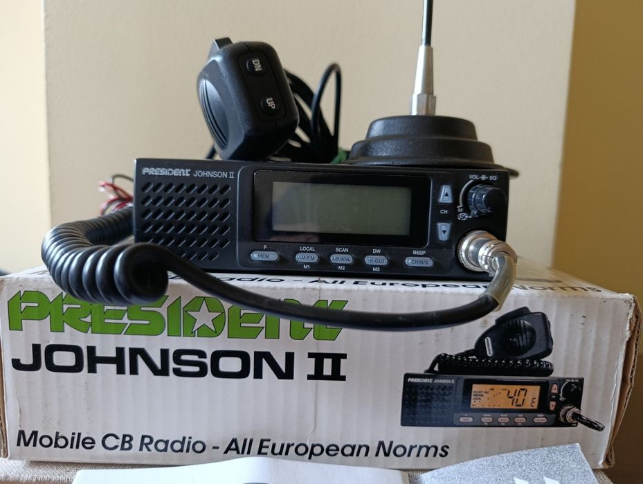 CB Radio Prezydent Johnson II antena