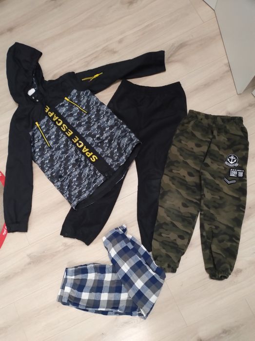 paka zestaw chłopca wodoodporne przeciwdeszczow kurtka spodnie 128 134