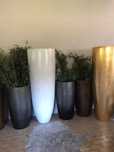 Vasos Grandes e Plantas artificais