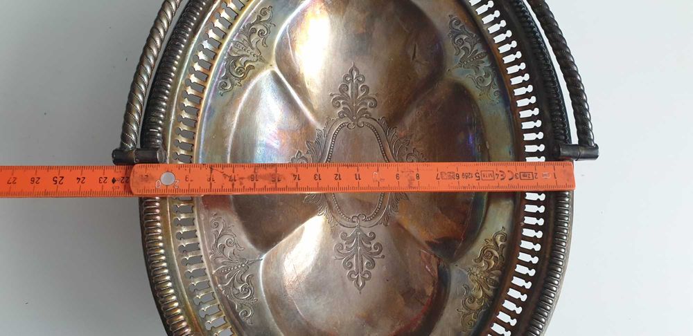 Starocie z Gdyni - Stare naczynia platerowane - owocarka