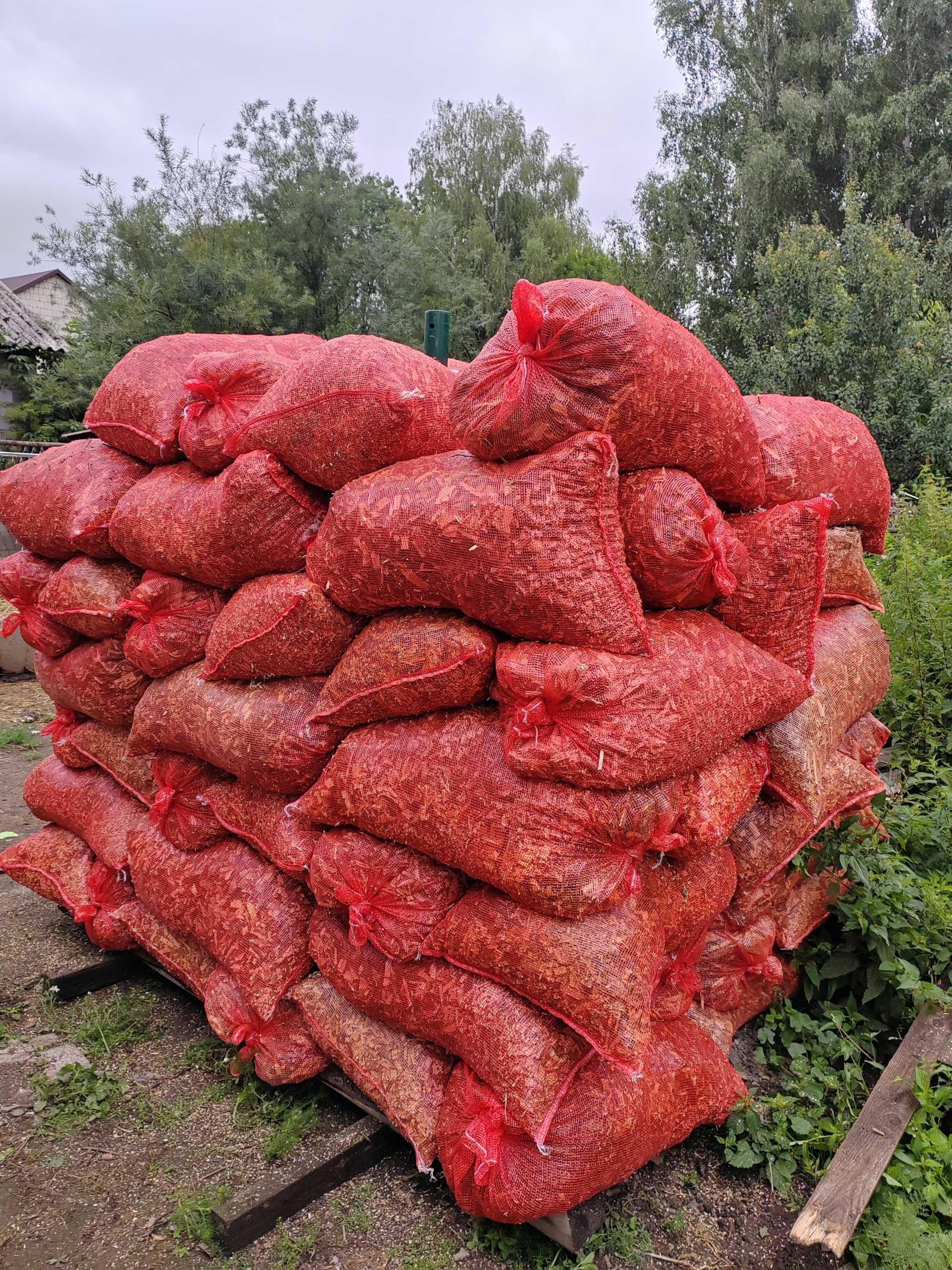 Zrębka w workach
